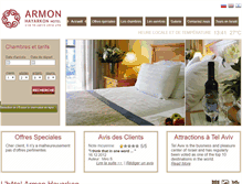 Tablet Screenshot of french.armon-hotel.com